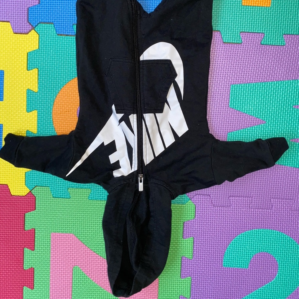 Nike onesie with hood